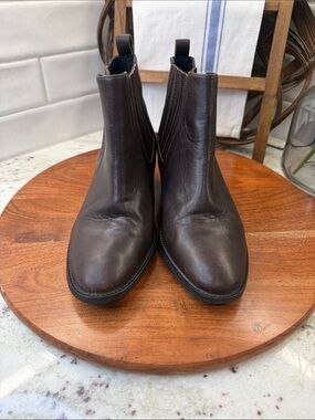 Calla Women’s  Dark Brown Chelsea Boots - Classic Slip-On Ankle Boot